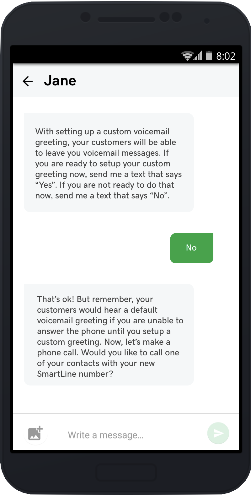 Further onboarding screens